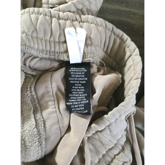 New York Mets Pro Standard Tan Beige Men's Sweatpants Size 2x - Picture 9 of 11